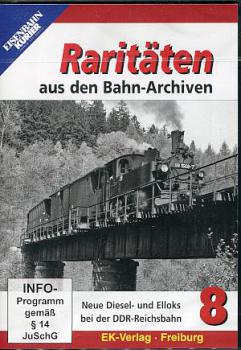 DVD Raritäten aus den Bahn Archiven 8 Neue Diesel- und Elloks be