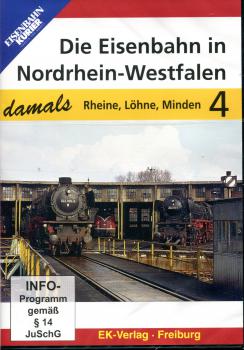 DVD Die Eisenbahn in Nordrhein-Westfalen - damals, Teil 4