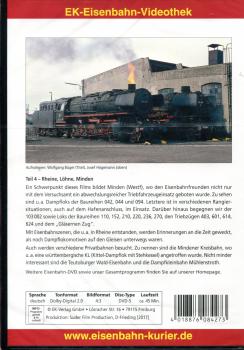 DVD Die Eisenbahn in Nordrhein-Westfalen - damals, Teil 4