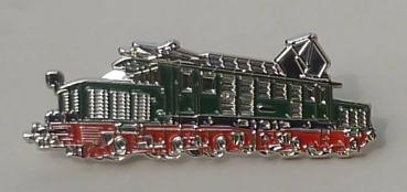 Pin/ Anstecker Baureihe E 94 grün/rot/silber 4,8cm