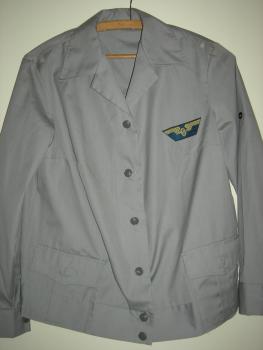 DR Damen Sommerblouson mit altem Flügelradaufnäher Größe 76g