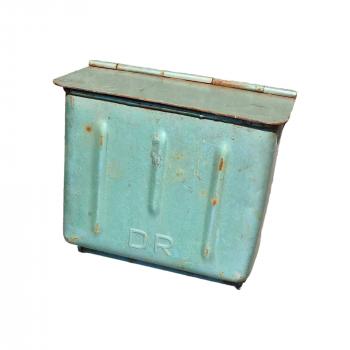 Mülleimer DR aus Reisezugwagen (grün)