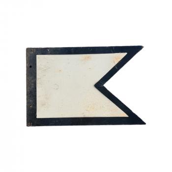 Fahnenschild Signal Ro 4