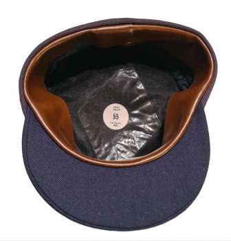 Preview: Dienstmütze England British Rail BR Größe 55 zwei silberne Streifen