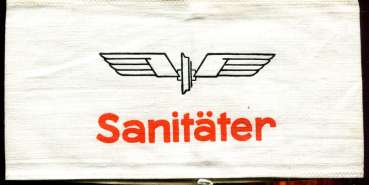 Armbinde Flügelrad Sanitäter