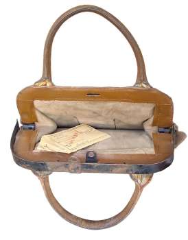 Preview: Geldtasche/ Werttasche Leder