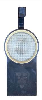 Preview: Wärterlampe/ Handlampe schwarz für Wagenmeister Bundesbahn