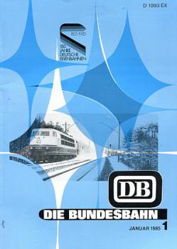 Die Bundesbahn 01 / 1985