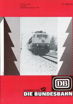 Die Bundesbahn 12 / 1983