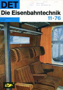 Die Eisenbahntechnik Heft 11 / 1976