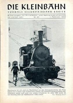 Die Kleinbahn Heft 21