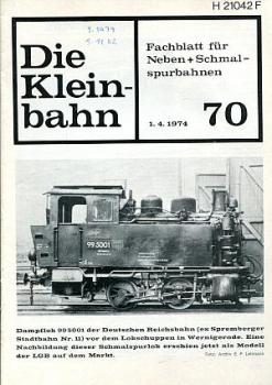 Die Kleinbahn Heft 70