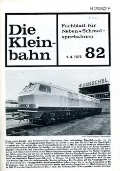 Die Kleinbahn Heft 82