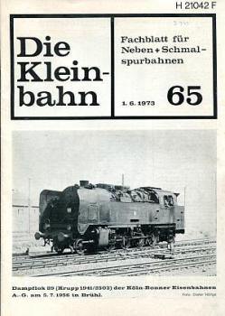 Die Kleinbahn Heft 65