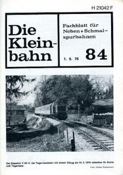 Die Kleinbahn Heft 84