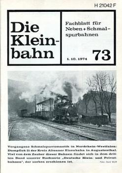 Die Kleinbahn Heft 73