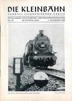 Die Kleinbahn Heft 20