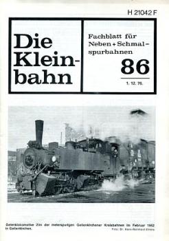 Die Kleinbahn Heft 86