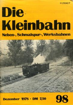 Die Kleinbahn Heft 98