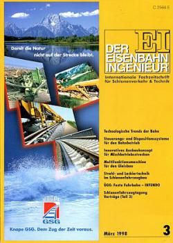 Der Eisenbahn Ingenieur 03 / 1998