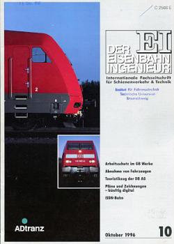 Der Eisenbahn Ingenieur 10 / 1996
