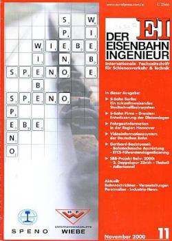 Der Eisenbahn Ingenieur 11 / 2000