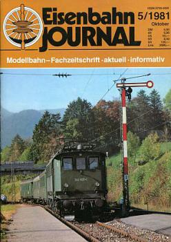 Eisenbahn Journal Heft 05 / 1981