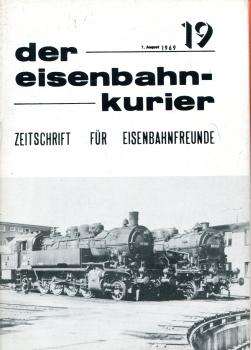 Eisenbahn Kurier Heft 19 August 1969