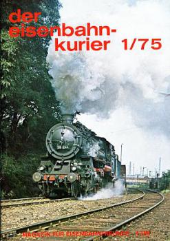 Eisenbahn Kurier Heft 01 / 1975