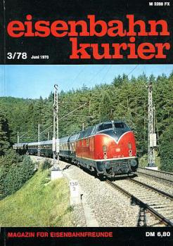Eisenbahn Kurier 03 / 1978 Juni