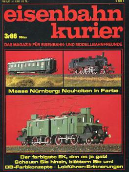 Eisenbahn Kurier Heft 03 / 1986