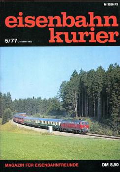 Eisenbahn Kurier 05 / 1977 Oktober
