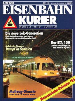 Eisenbahn Kurier 06 / 1989