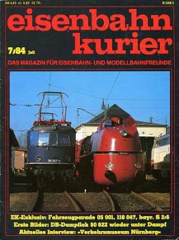 Eisenbahn Kurier Heft 07 / 1984