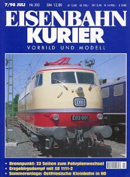 Eisenbahn Kurier Heft 07 / 1998