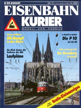 Eisenbahn Kurier Heft 08 / 1989