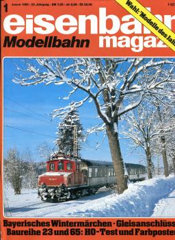 Eisenbahn Magazin 01 / 1985