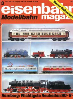 Eisenbahn Magazin 03 / 1985
