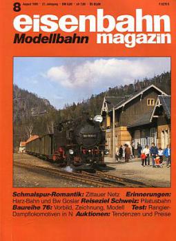 Eisenbahn Magazin 08 / 1989