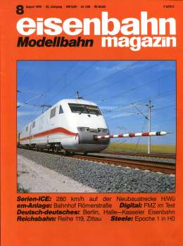 Eisenbahn Magazin Heft 08 / 1990