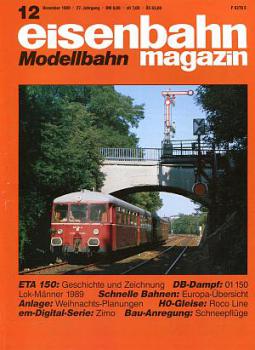 Eisenbahn Magazin 12 / 1989