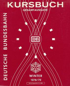 Kursbuch DB 1978 / 1979