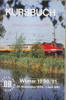 Kursbuch DR Winter 1990 / 1991