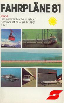 Kursbuch ÖBB 1981