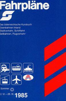 Kursbuch ÖBB 1985