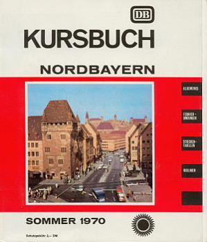 Kursbuch Nordbayern 1970