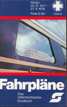 Kursbuch ÖBB 1977 / 1978