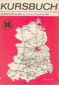 Kursbuch DR 1980