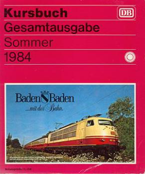 Kursbuch DB 1984