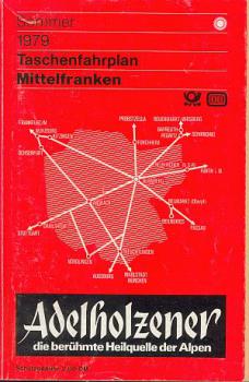 Taschenfahrplan Mittelfranken 1979